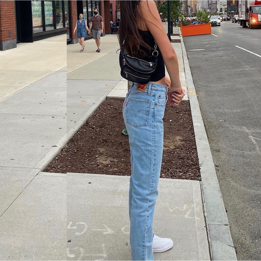 Levi’s original 501 jeans, straight leg & mid rise